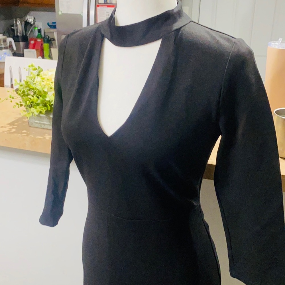 Lulu’s Bodycon Choker Dress - Picture 7 of 9